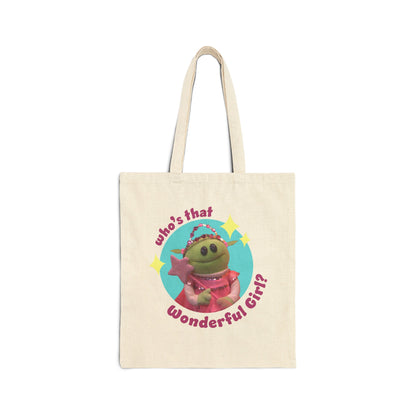 Wonderful Girl Canvas Tote Bag