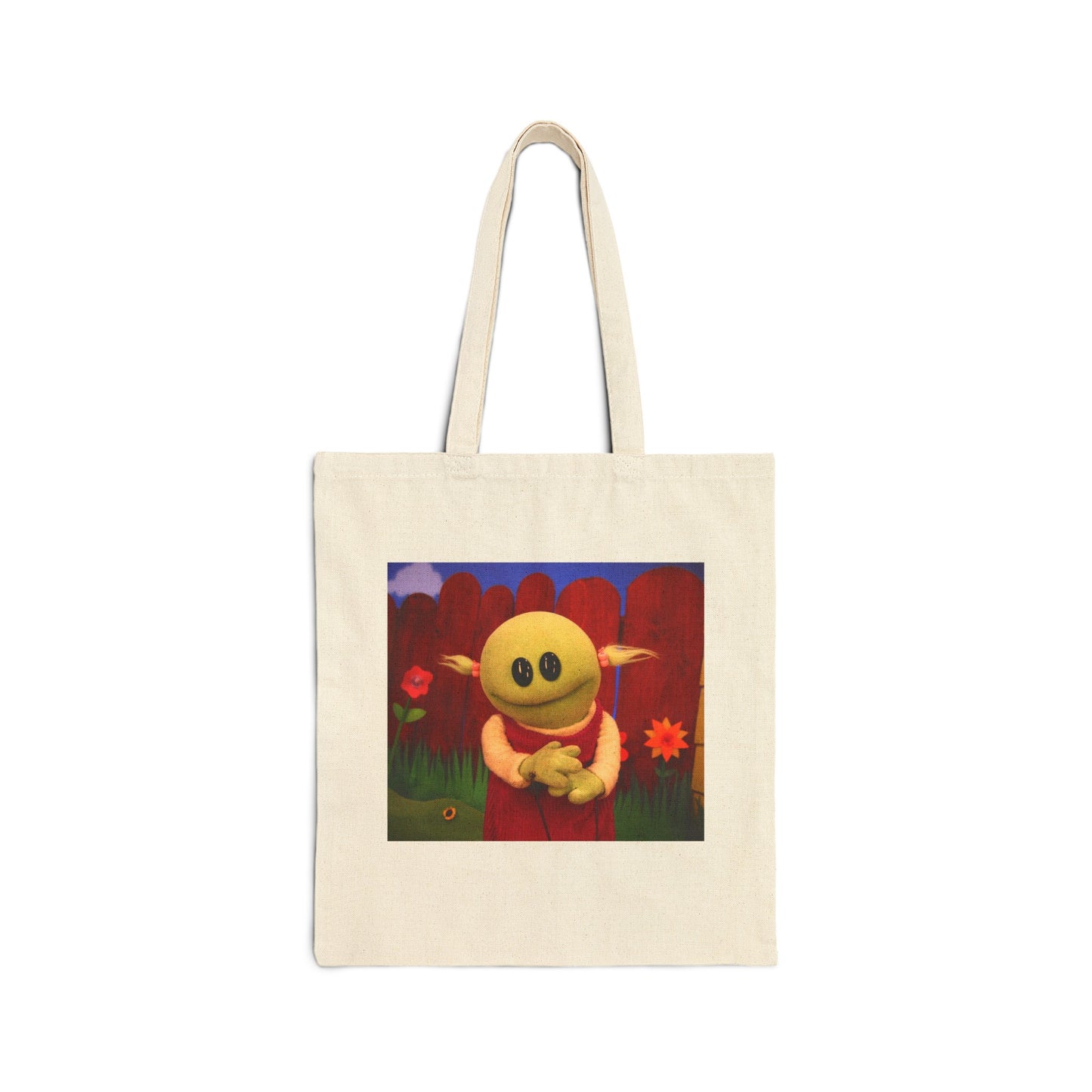 Mona Portrait Canvas Tote Bag