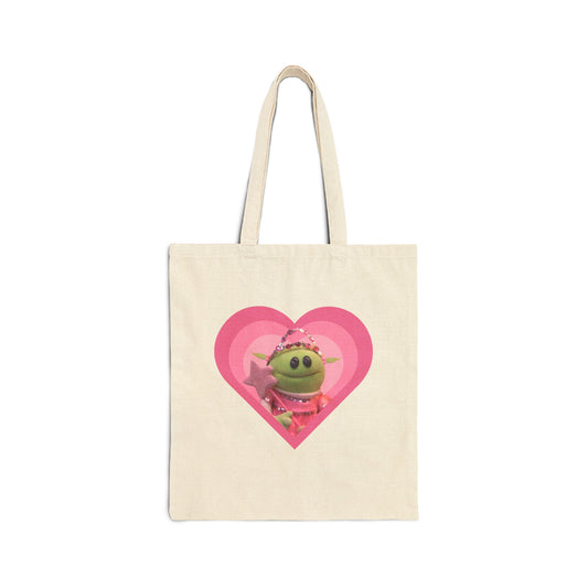 Princess Mona with Heart Tote Bag