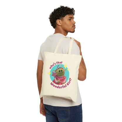 Wonderful Girl Canvas Tote Bag