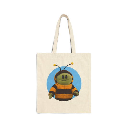 Mona Bee Canvas Tote Bag