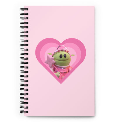 Princess Mona with Heart Notebook