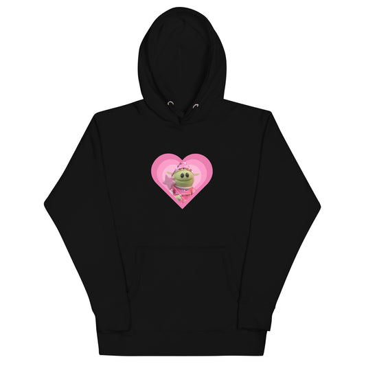 Mona with Heart Hoodie