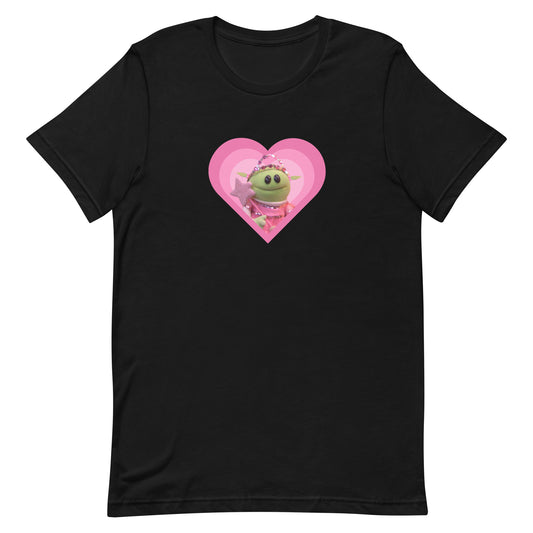 Princess Mona with Heart T-Shirt