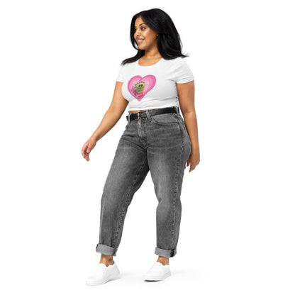 Princess Mona with Heart Crop Tee