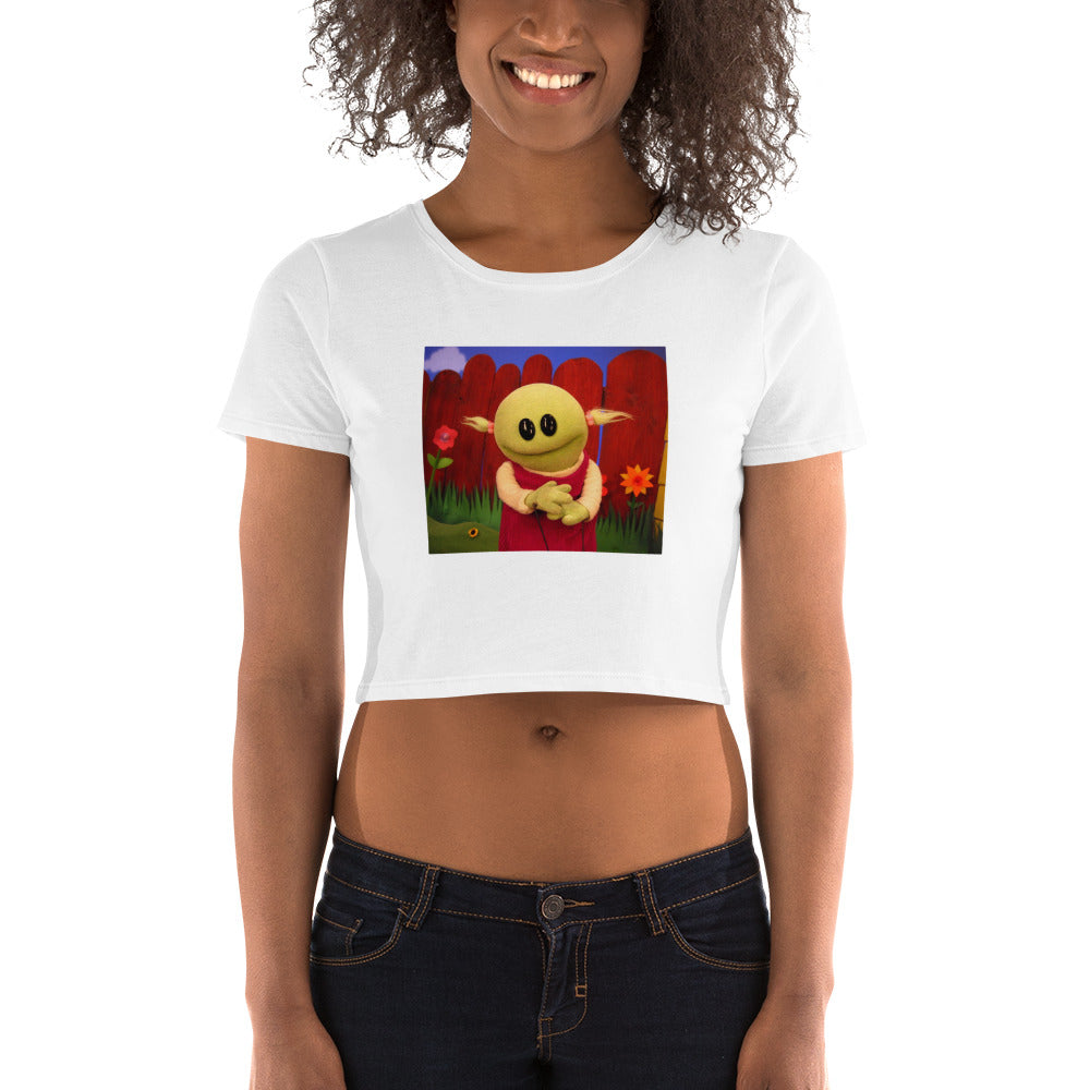 Mona Portrait Crop Tee